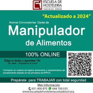 Curso manipulación de alimentos y normas de higiene alimentaria